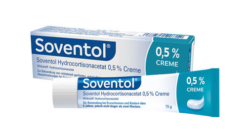 Produktbild von Soventol® Hydrocortisonacetat Creme 0,5% 15 g