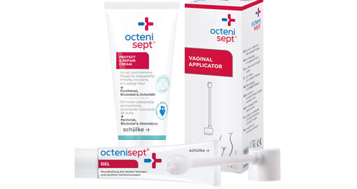 Produktbild von verschiedenen Produkten von octenisept®