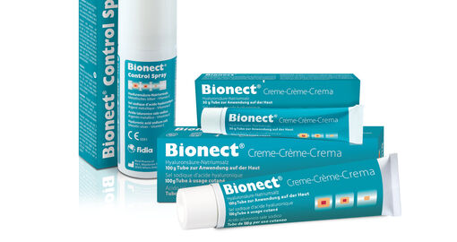 Produktbild von Bionect® Spray (50 ml) und Creme (30 g/100 g)